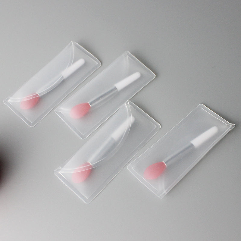 Silicone lip brush